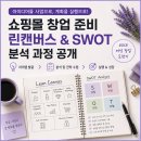 린 기획 | 30대 여성 창업 도전기, 쇼핑몰 시작 전 린캔버스와 SWOT 분석을 먼저 한 이유