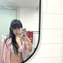 'AOA 출신' 플라워 패턴의 속옷과 카디건 지민, 파격 란제리룩…반전 매력 이미지