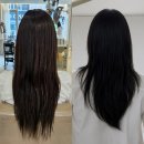 레이어드 | 범계 미용실 추천 유라움 범계점 긴머리 레이어드컷 후기