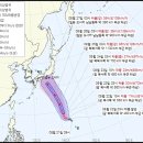 10호 태풍 산산 ㅡ 일본으로 올라오는중 이미지