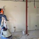 고려주유소 | 청라 주유소 신축 현장 천장 시공 후기 M-BAR 천정 SMC 천장 경량칸막이 견적 까지