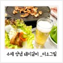 돼지갈비 양념 맛집 한돈 숙성 미소그릴 수제 양념 돼지갈비