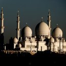 이슬람사원과 멋진 풍경 이미지