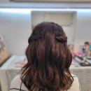 반헤어 | 보다연희재 스튜디오 신부 반묶음 헤어 후기