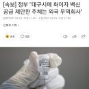 [속보] 정부 "대구시에 화이자 백신 공급 제안한 주체는 외국 무역회사" + 내용추가 이미지