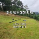 진일장례서비스 | 추석명절 벌초대행 작업