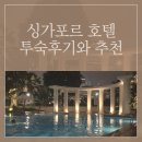 싱가포르 호텔 추천 더 로버트슨 하우스 수영장 및 투숙후기