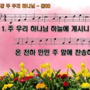 찬송가 14장 주 우리 하나님 The God of Abraham Praise 통합찬송가30장 찬송가PPT NWC악보 이미지