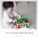감당농장 | 당근 뽑기 도형맞추기 다되는 아기 소근육 발달 원목 장난감 키젤로 자동차 농장 리뷰