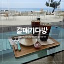 바다다방 | 강릉 카페 추천 - '갈매기다방' 영진해변 앞 바다 뷰가 예쁜 감성 카페 후기