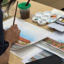 풍경을 담는 어반 스케치(심화) | &#34;용산 역사박물관 어반 스케치 수업 출강 후기 – 색으로 채운 도시의 한 장면&#34;