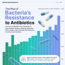 항생제 내성 증가의 시각화 이미지