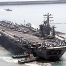 [Hankyoreh, May 8] Dates of US aircraft carrier visit leaked online 이미지