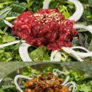 으뜸마트 | 금천 으뜸숙성한우No.9, 점심으로 육회비빔밥, 새꼬막비빔밥 먹은 솔직후기