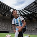 메시: "준비됐어. 가자, 아르헨티나!! 🇦🇷" 이미지