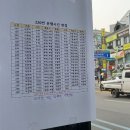 이천시내버스 220번 운행시간 변경안내문 이미지