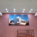 논산헬스클럽 | 논산교회 전광판설치/전광판시공/LED전광판설치 다목적실 전광판설치