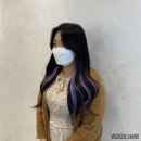 노원붙임머리_수유붙임머리 우브헤어 애쉬퍼플 솜브레💜