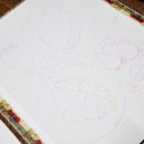 수채화로 그리는 디저트 이미지