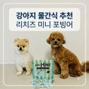 포 | 강아지 음수량 늘리기에도 좋았던 리치즈 미니 포빙어 후기