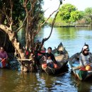 풍경이 있는 호수 이미지