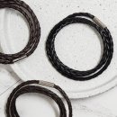 가죽 꽃팔찌 이미지