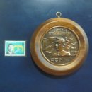 제7대대통령취임 기념우표와 메달(1971. 7. 1) 이미지