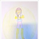 색연필 그림 이미지