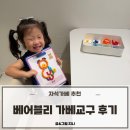 가베 | [자석가베추천] 5살 베어블리 가베교구 사용후기