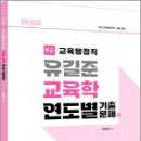 2025 9급 교육행정직 유길준 교육학 연도별 기출문제집,유길준,멘토링 이미지