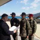진주 공군 교육사령부 기본군사훈련단 신병 781기 수료식에 와서 로카피스 회장상 시상을 했읍니다 이미지