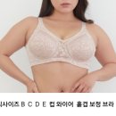 빅사이즈 B C D E 컵 와이어 보정 브라 이미지