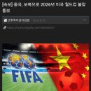 속보! 중국,보복으로 2026년 미국 월드컵 불참통보 이미지