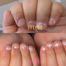 진주네일아트 | 진주 가좌동 어썸네일! 물어뜯는 습관의 짧은 손톱 네일 아트 후기