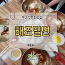 해조밀면 | 부산 덕천동 맛집 덕천동 밀면 해조밀면