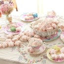 벚꽃 마카롱 이미지