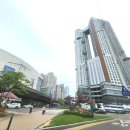 헤어숍 앞 횡단보도 이미지