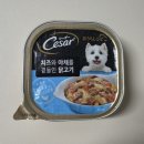 더운 여름 우리 강이지 입맛 돌게 할 맛있는[시저 캔 필렛 인 그레이비] 체험했어요