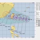 11호태풍 하이쿠이, 12호태풍 기러기 최신 예상 경로 이미지