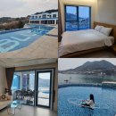 103에비뉴 개방화장실 | 여수화양면펜션 블루아라 풀빌라 오션뷰 인피니티풀