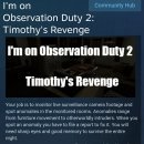 [스팀/호러/공포]기억력 요구하는 공포게임! I'm on Observation Duty 2: Timothy's Revenge 이미지