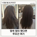 청당동 미용실 손상모복구 모발클리닉 휴이엠헤어 청당점 추천