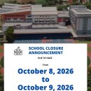 NOTICE: SCHOOL CLOSURE DUE TO HAZE 이미지