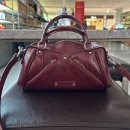 887프로젝트 | 썬번프로젝트 모스백 미니 버건디 FAUX LEATHER MINI M.O.S BAG 내돈내산 후기 !