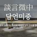 담언미중(談言微中)-완곡한 말로 정곡을 찌름이라는 뜻 이미지