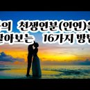 하늘인연.전생인연.시절인연.천생연분은 이런사람예요. 이미지