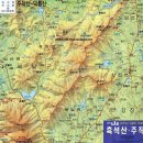 덕룡산, 주작산 등산지도(전남 강진, 해남) 이미지