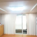 햇살공부방 | 아산 커튼 │ 햇살 가득한 거실을 완성한 도톰쉬폰 시공사례