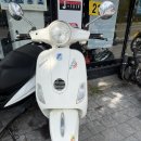 베스파lx125캬브 꾸밀차 팝니다 이미지