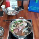 풍성한 손칼국수 이미지